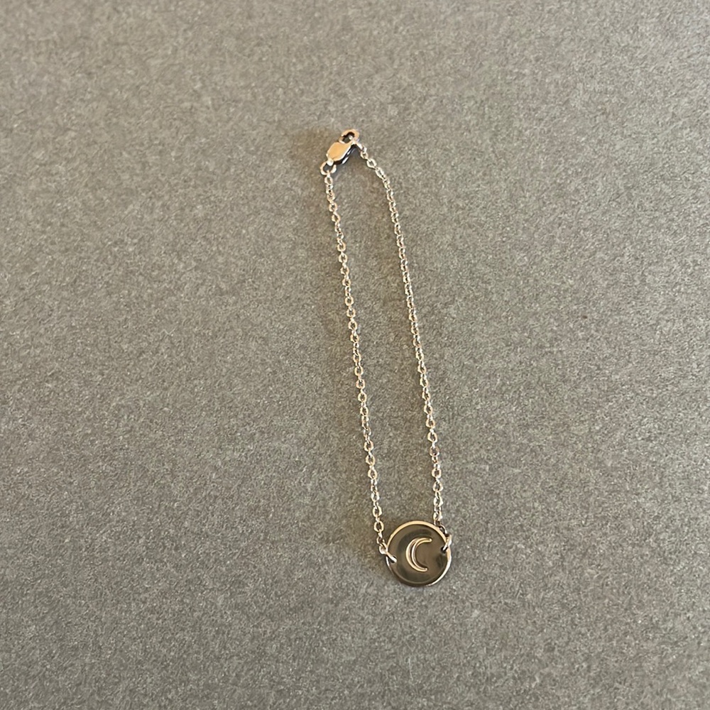 GLDN: Moon Stamped Bracelet